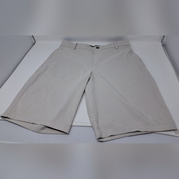 NEW Nike Men's Golf Shorts Flex Dri-Fit Bone Size 30W Actual 31 x 10.5" Inseam - Picture 1 of 13